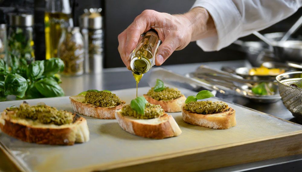 toast au pesto